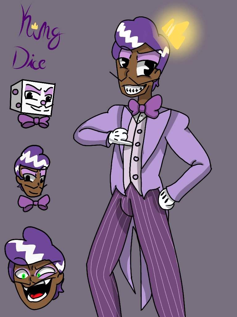 cuphead king dice human