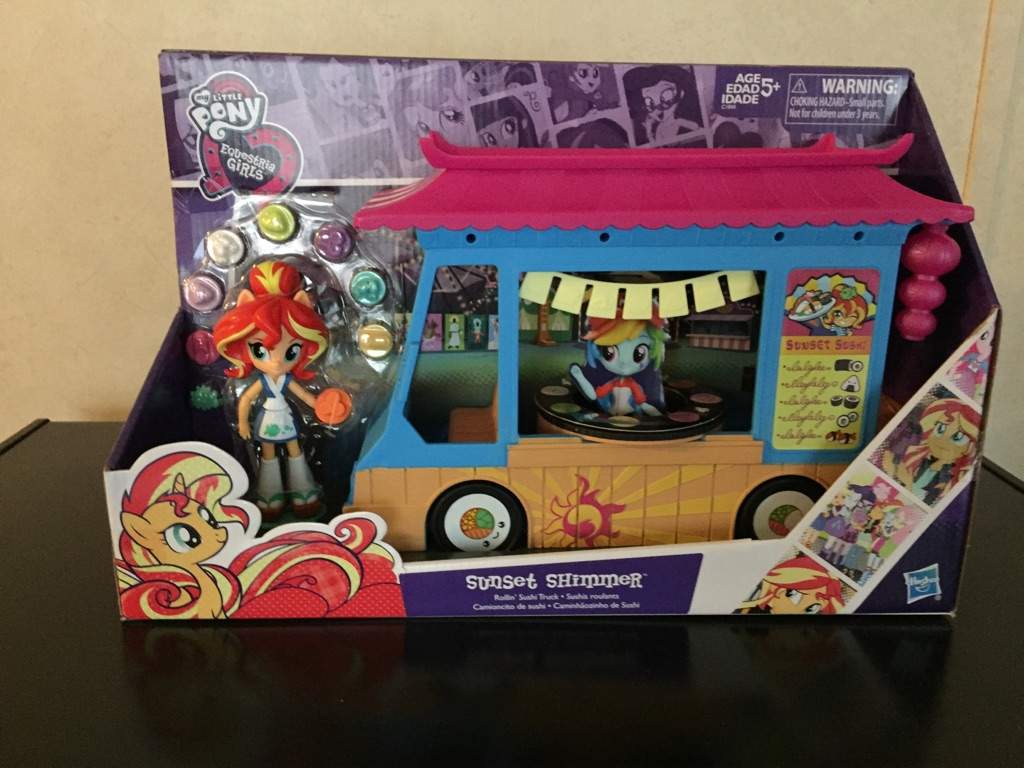 sunset shimmer sushi truck