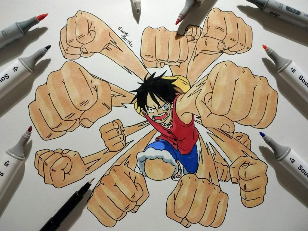 Featured image of post Color Luffy One Piece Drawing