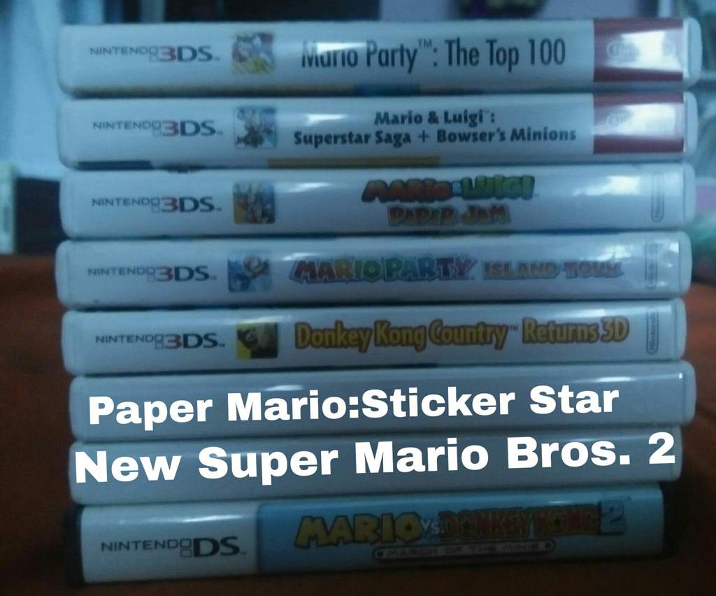 all mario games 3ds