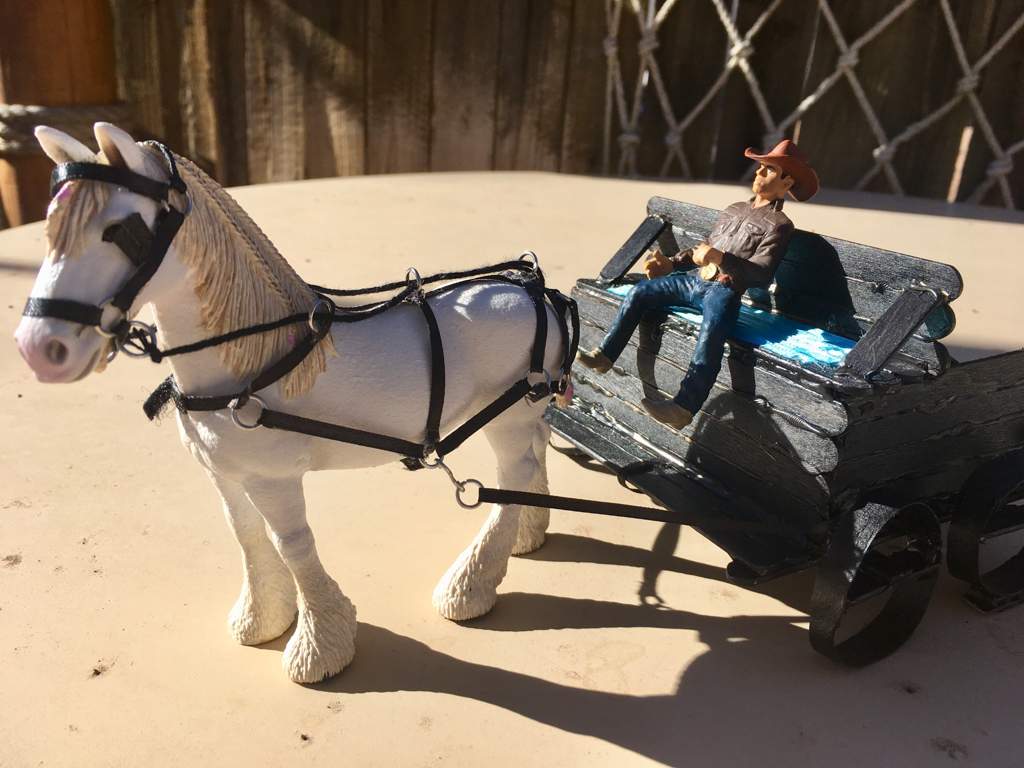 schleich pony carriage