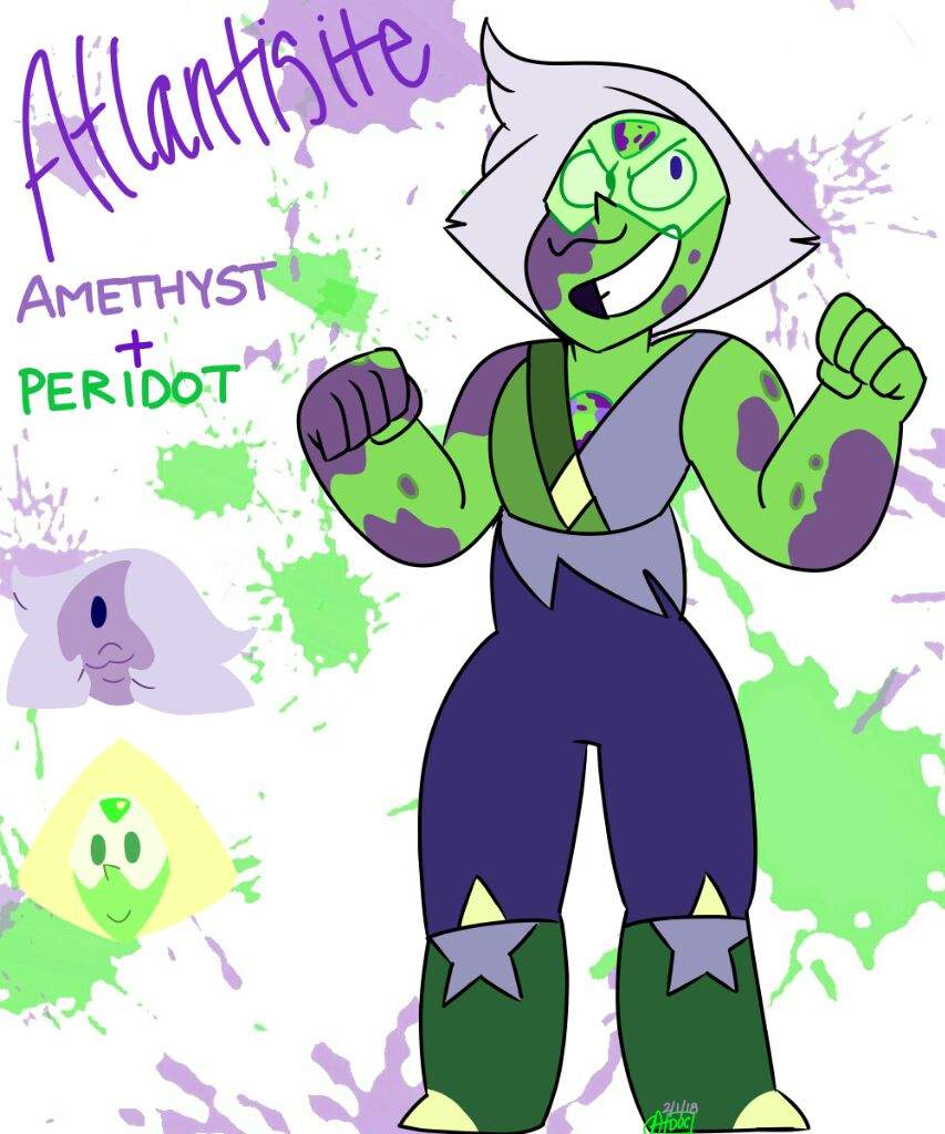 I think their fusion would be about the height of Garnet because Amethyst a...