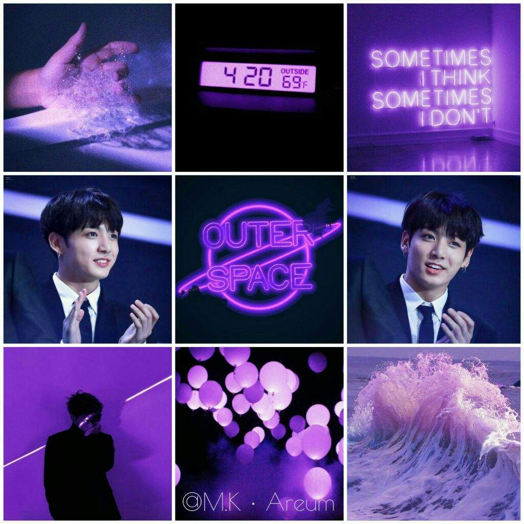 Lunar • Jungkook Aesthetic (Purple) | Jeon Jungkook 전정국 Amino