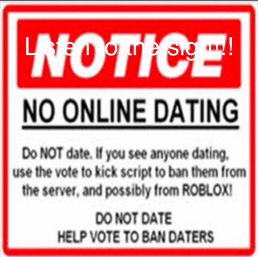 Banning Online Daters In Roblox Poke