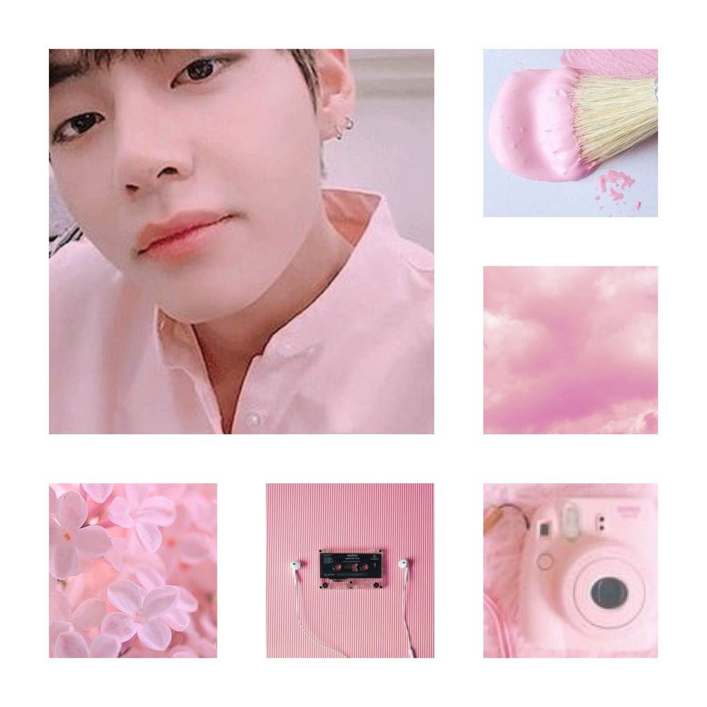Featured image of post Taehyung Aesthetic Pink Love pink heart hearts background
