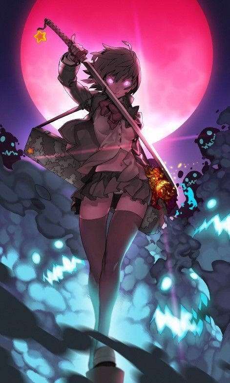 満月の女の子達は剣で吸血鬼 Anime Amino