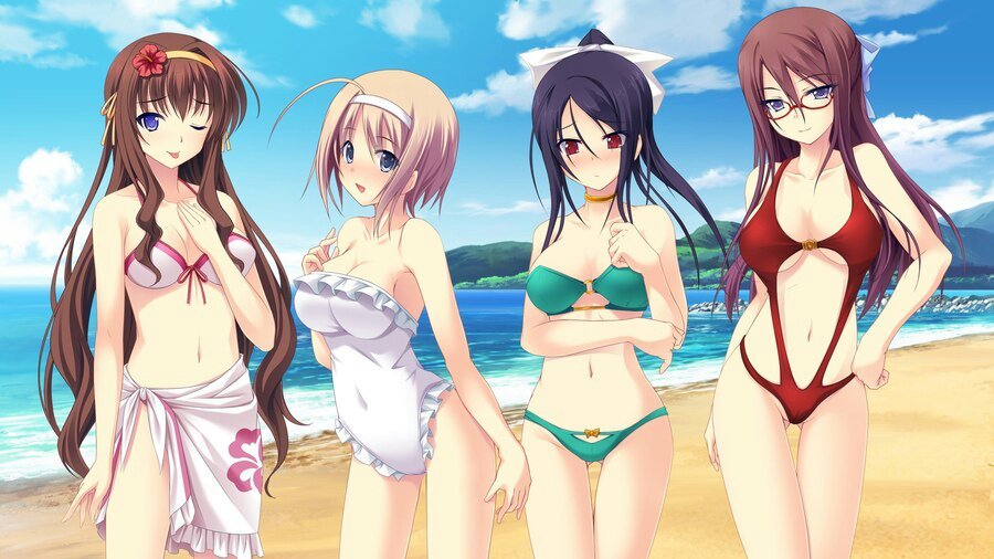 Anime in bikini