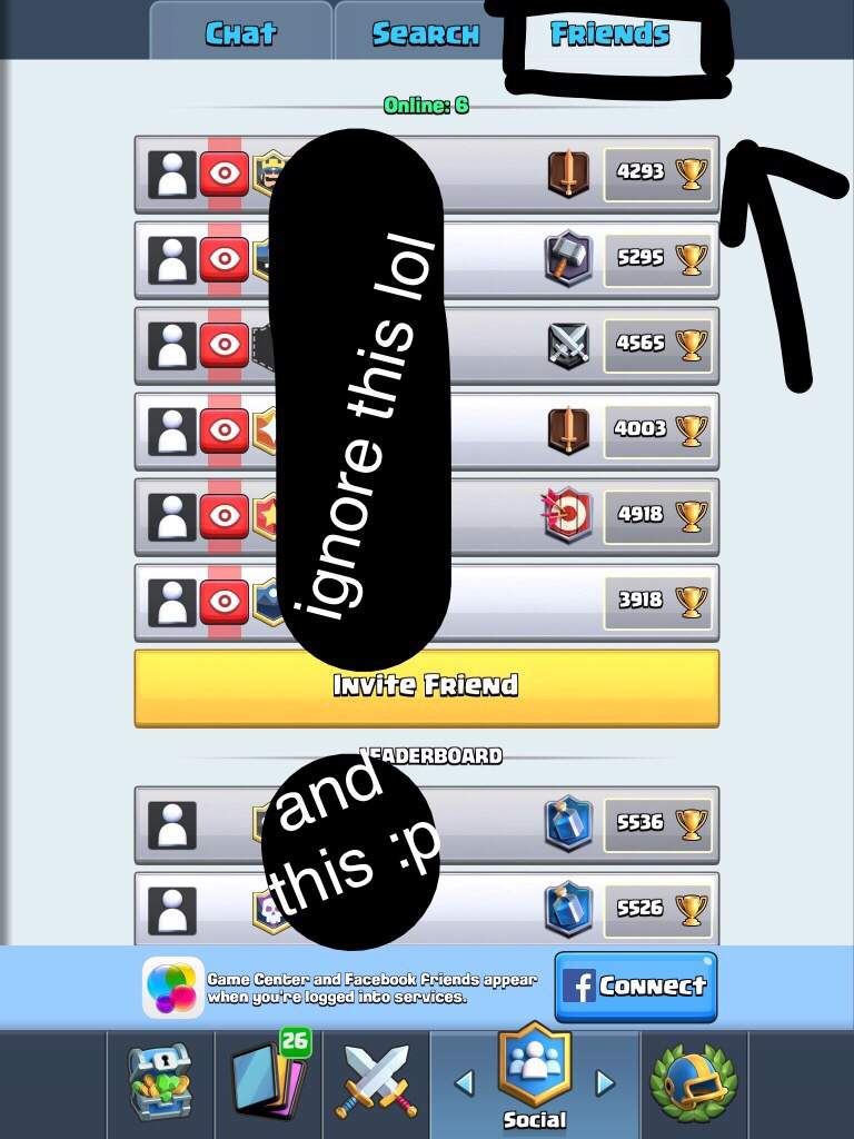 How To Send/Accept Friend Links Clash Royale Amino