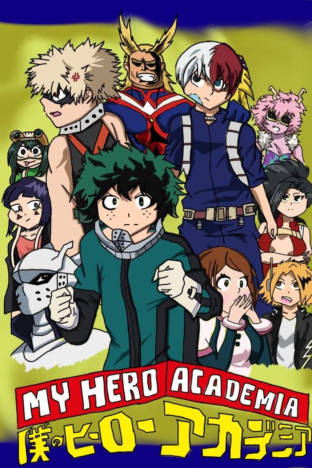 My Hero Acdemia Poster Design | My Hero Academia Amino