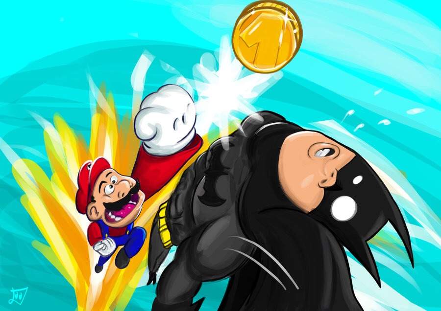 Mario Vs Batman | Comics Amino