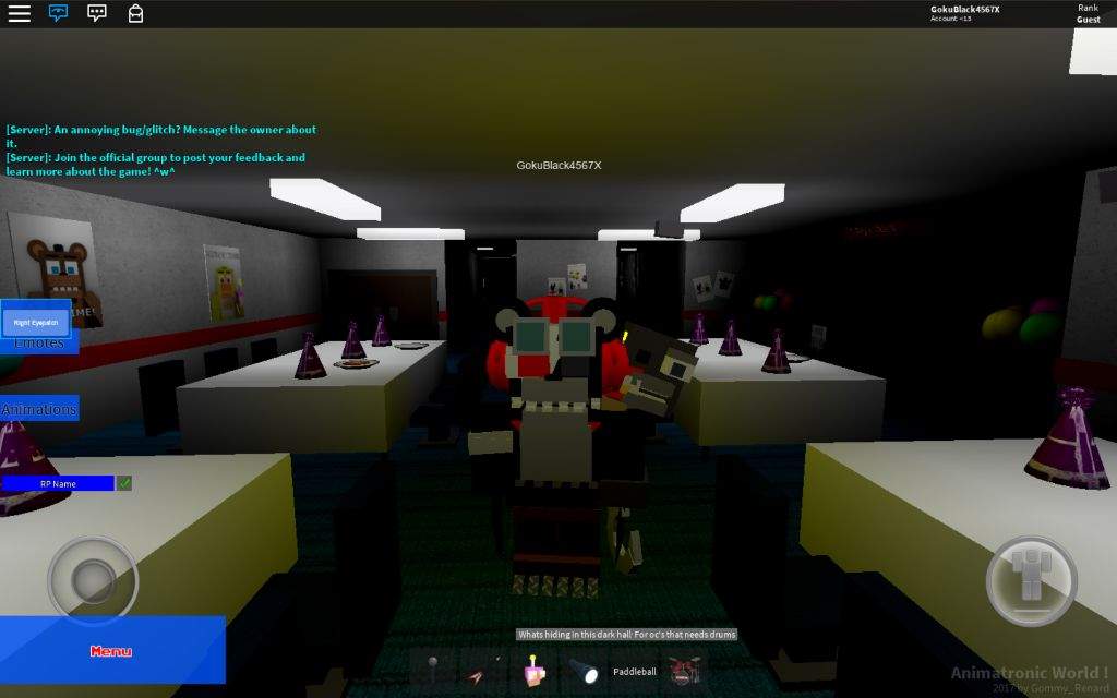 Mi Personaje Creado En Roblox De Fnaf V Fnaf - prop id roblox