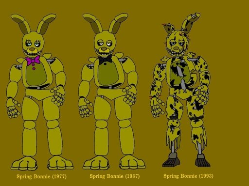 Mi versión de : Spring Bonnie ¡Humanicemos animatronicos!#4 | FNAFHS Amino  Amino