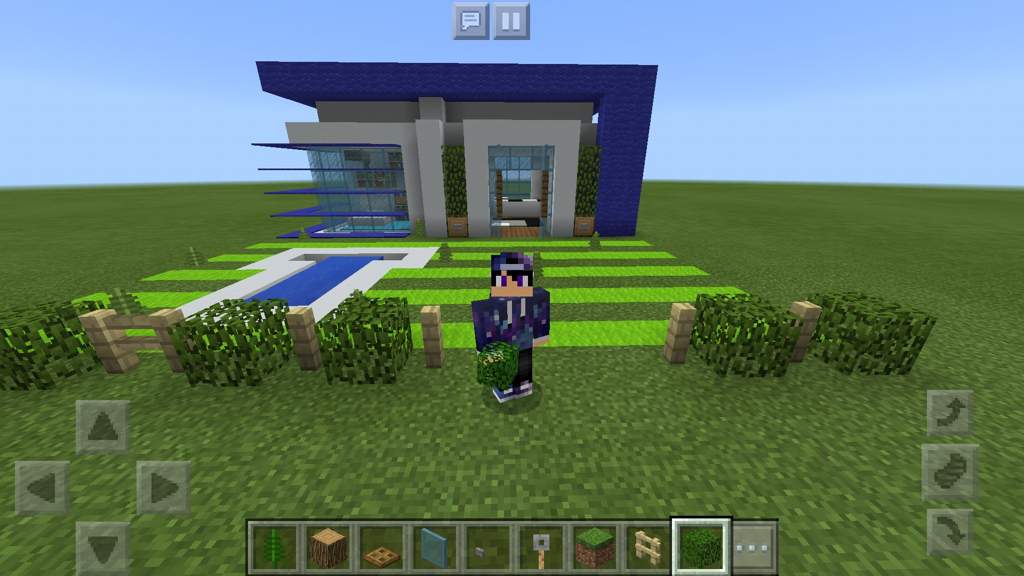 Tutorial •|Casa moderna simples|• | Minecraft Brasil ™ Amino
