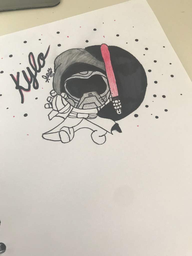 Chibi Kylo Ren Art: Rey Draws | Star Wars Amino