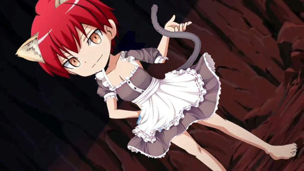 Fabulous edit of a neko maid Karma | Assassination Classroom Amino