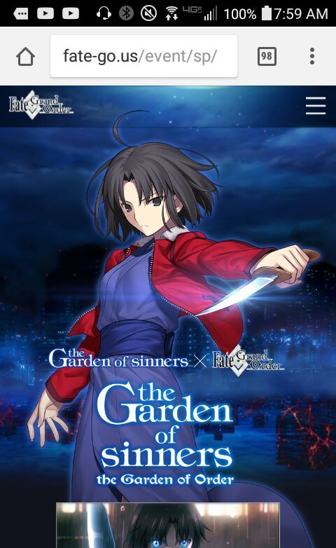 fate grand order garden of sinners