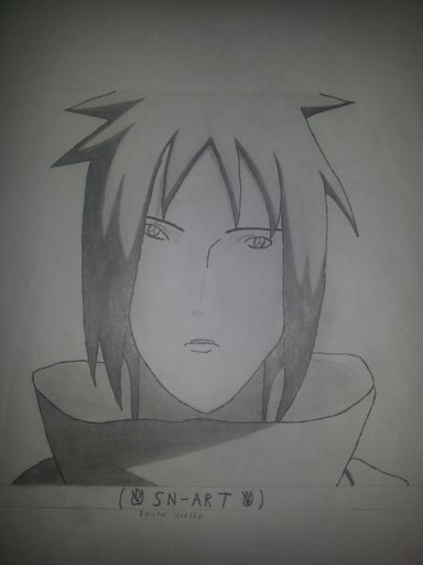 Drawing of izuna uchiha #SNart | Naruto Amino