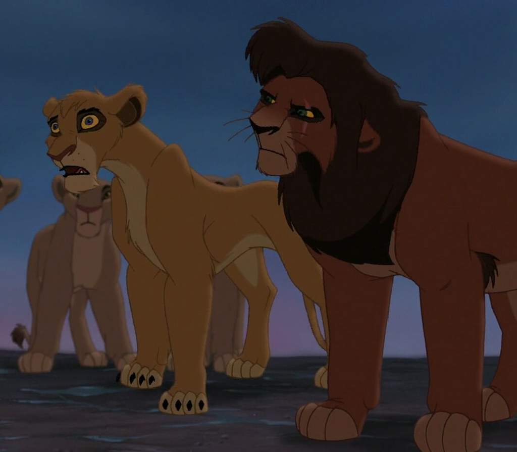 Vitani, along with Nuka, Kovu, Zira, and their pride, appear in the Disney ...