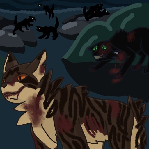 Hiatus art (GORE WARNING) | Home Of The Warrior Cats Amino