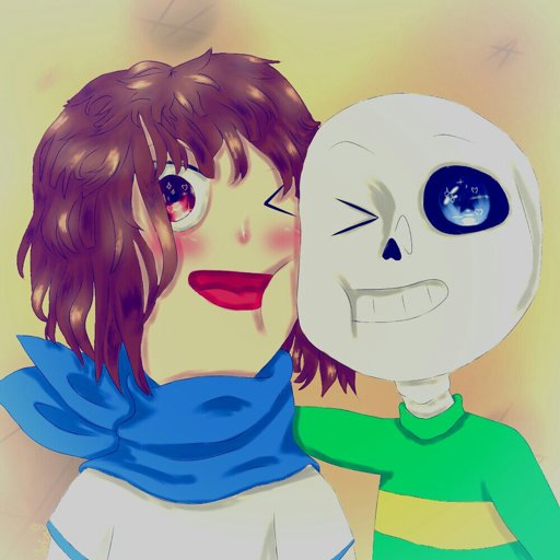 Frisk Youre Too Young To Flirt With Sans Happy L