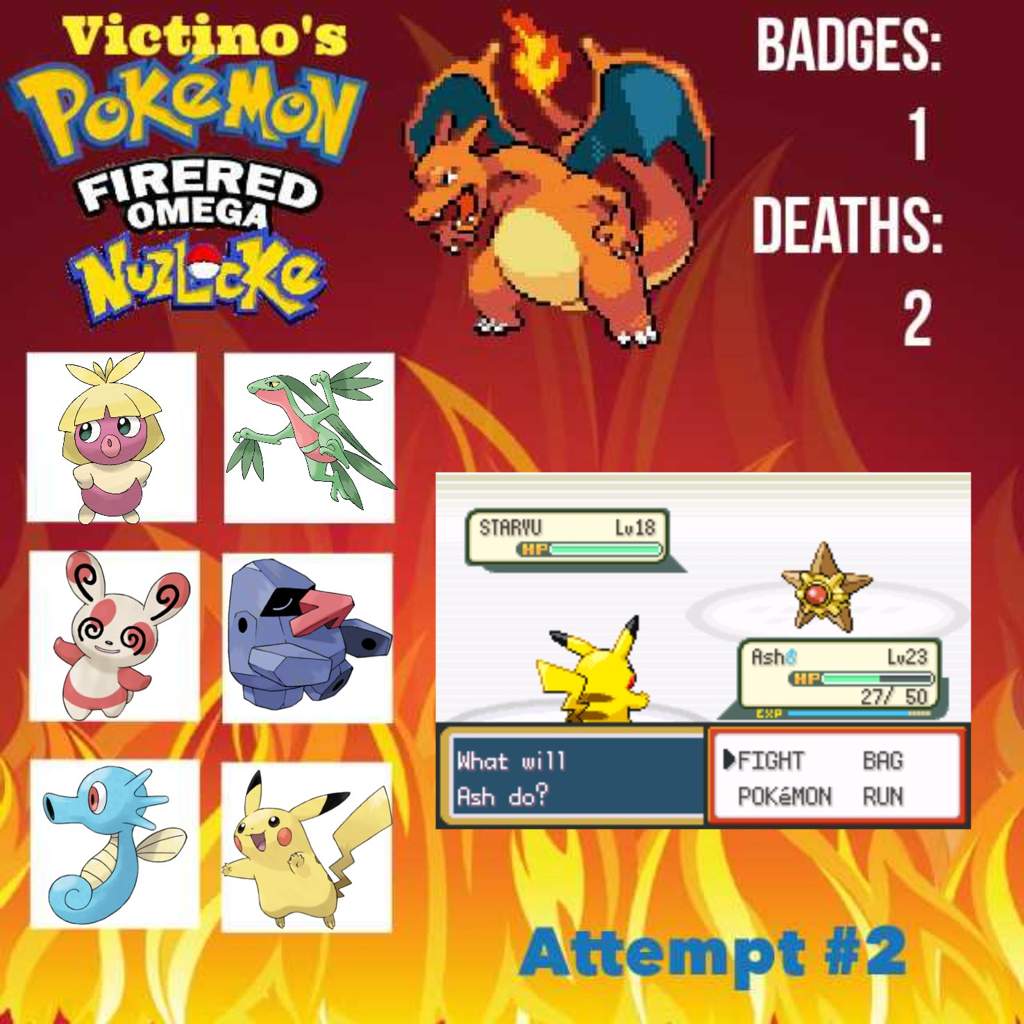 Pokémon Fire Red Omega Nuzlocke Chapter Pokémon Amino