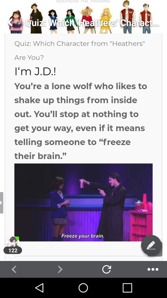 Quiz Which 'Heathers' Character Are You? Theatre Nerds Heathers Amino