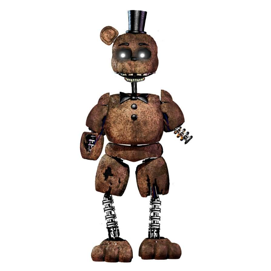 Ignited Freddy de peluche.