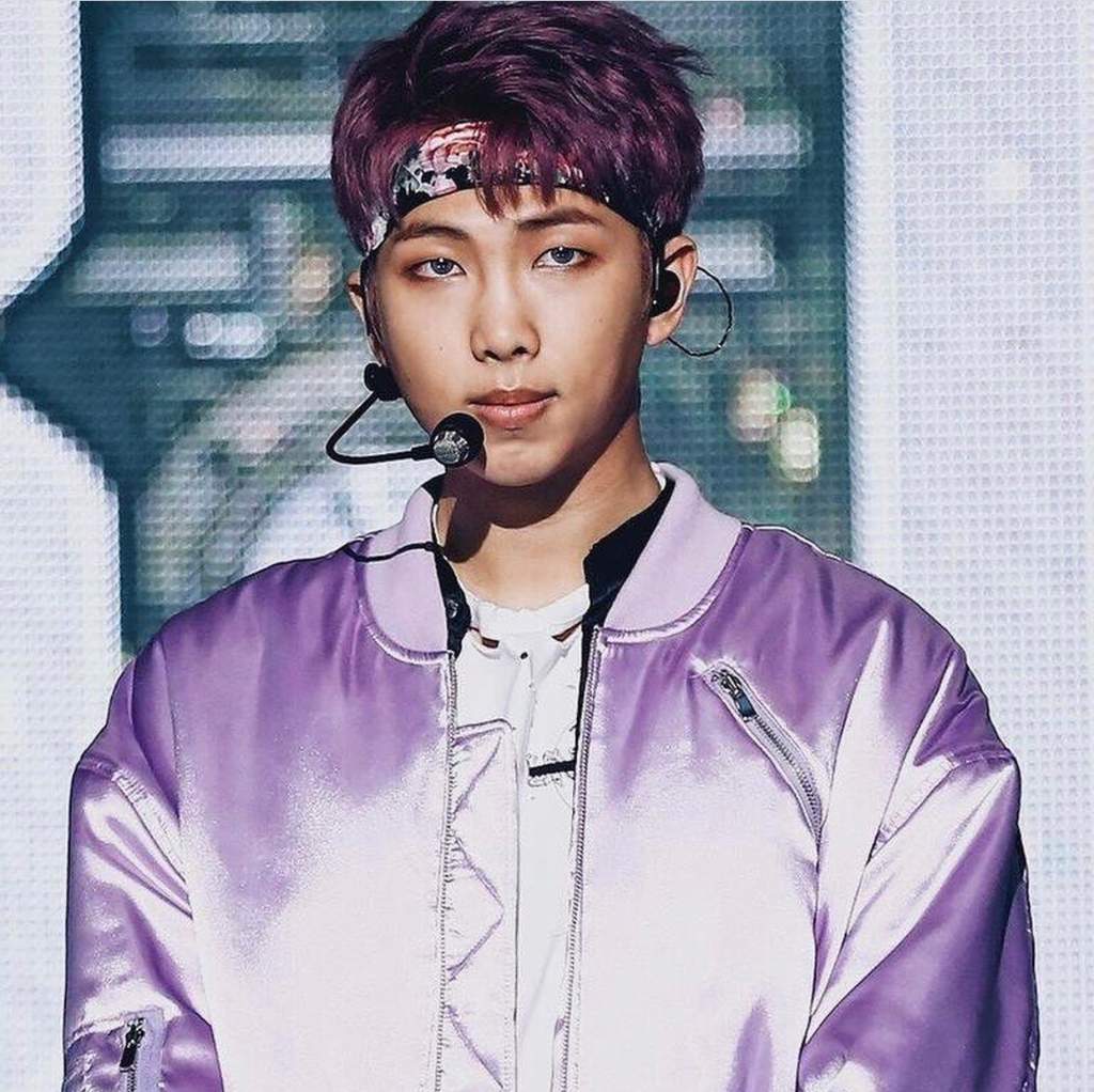 Purple Hair Rm Army Amino