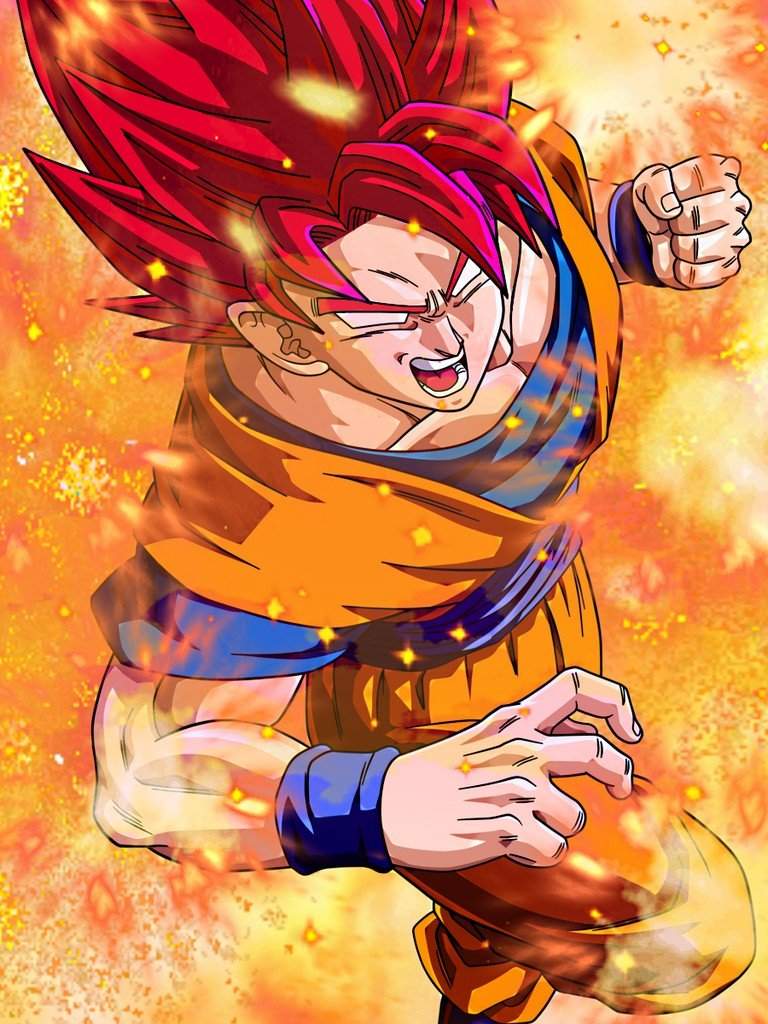 Goku Super Saiyan Red | DragonBallZ Amino