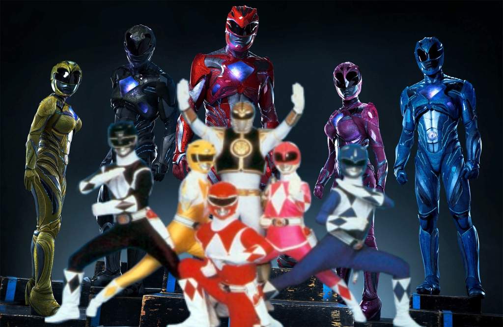 Mighty morphin And power rangers crossover | Power Rangers⠀ Amino