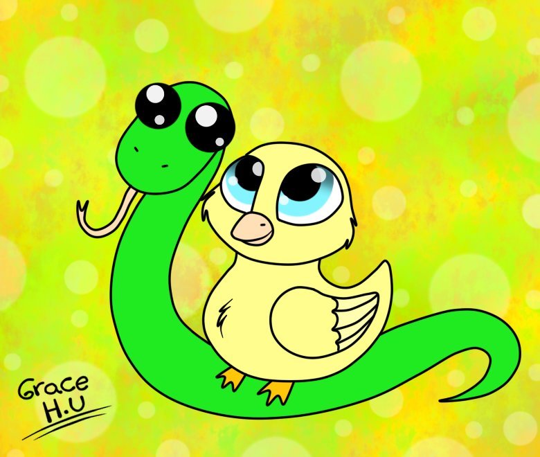 Serpiente Y Patito Bebe Furry Espanol Amino