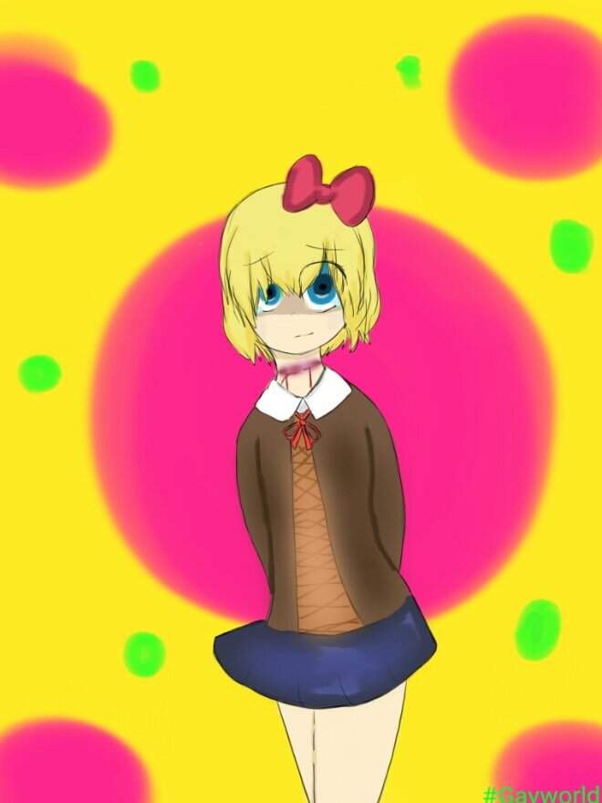 Just Monika Armin Dressed As Sayori My Drawing Attack On