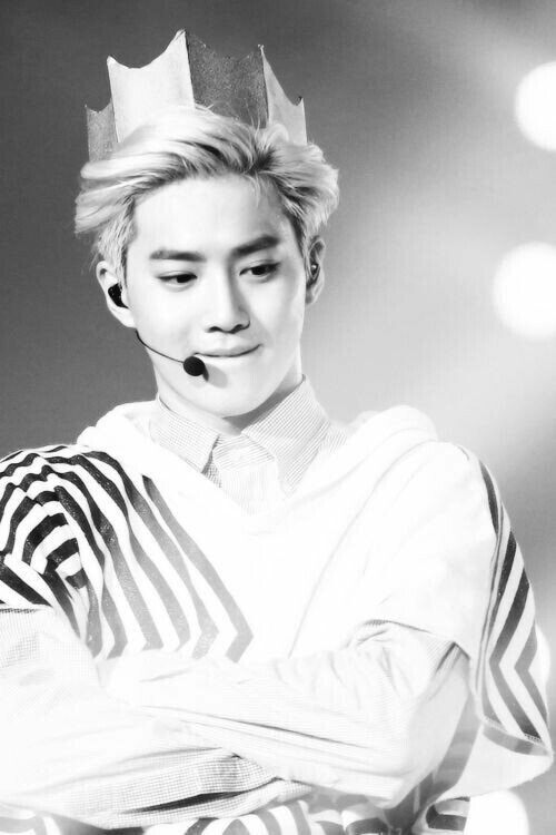 Suho White Hair I M So Inloved With It Right Now Exo 엑소