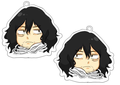 Aizawa shouta acrylic charm design | My Hero Academia Amino