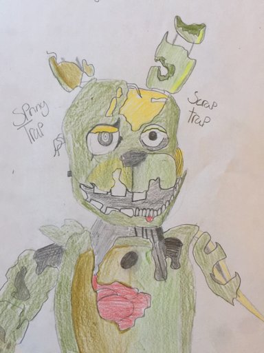 Original springtrap & fnaf 6 springtrap | Five Nights At Freddy's Amino