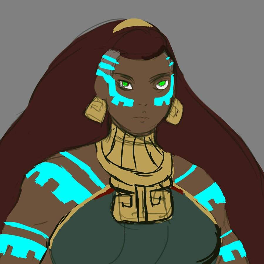 💚Illaoi Portrait💚 | League Of Legends Official Amino