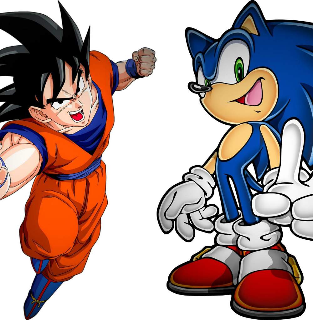 As Semelhancas Entre Goku E Sonic Dragon Ball Oficial Amino