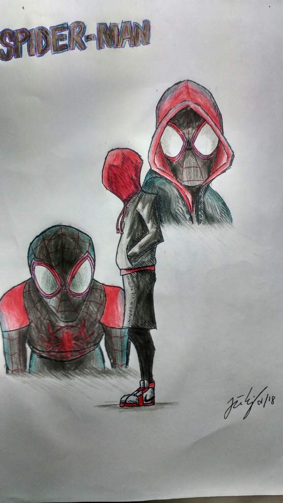 Miles Morales Draw Webslinger Amino Amino It follows an experienced peter parker facing all new threats in a vast and expansive new york city. miles morales draw webslinger amino