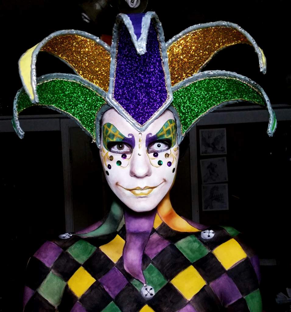 mardi gras mask makeup