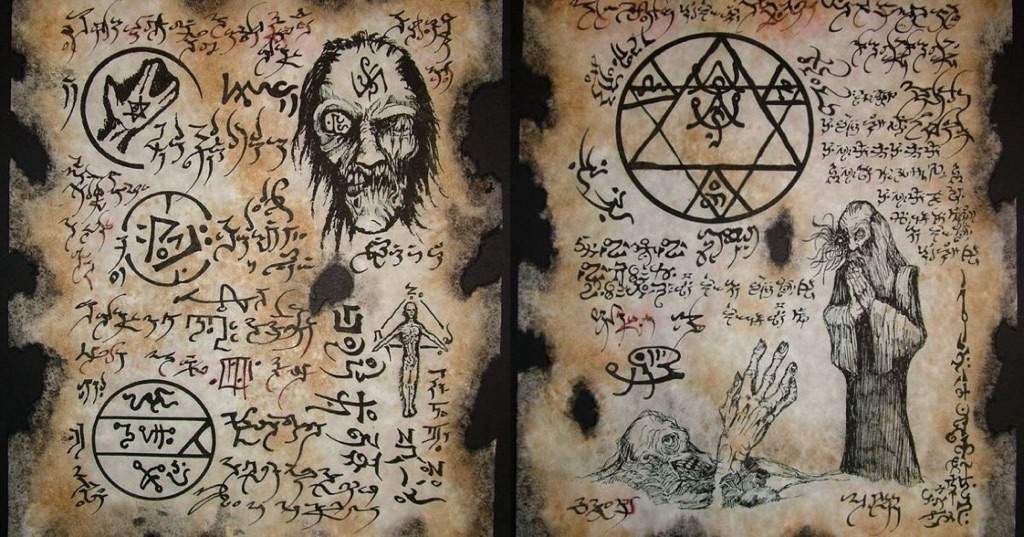 Inside The Necronomicon The Book Of The Dead Fear Horror Amino