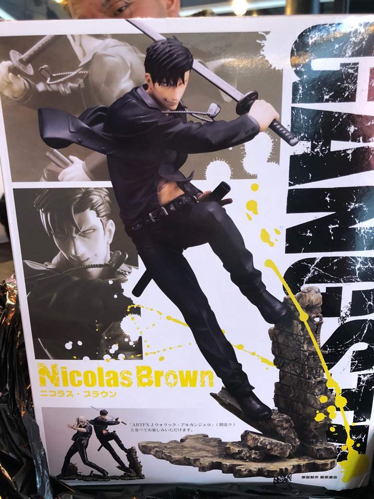 Nicolas Brown Figure Review Gangsta Anime Amino