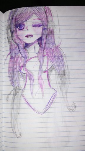 Chica del pelo morado🌟 | •Anime• Amino