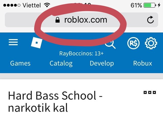 Roblox Develop Page Link