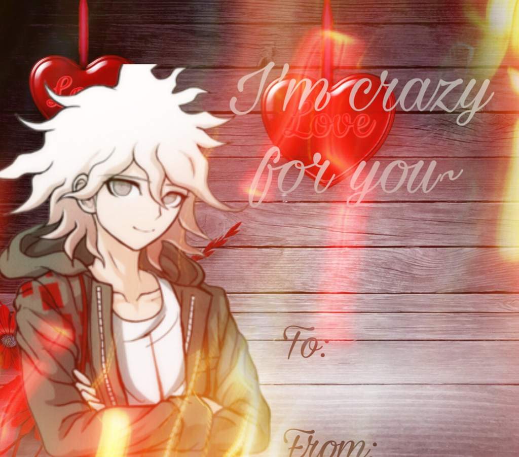 danganronpa valentines day art