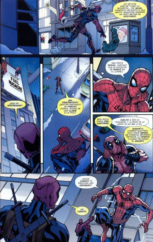 Spiderman/Deadpool: Especial de Navidad (Cómic Onl | Wiki | •Cómics• Amino