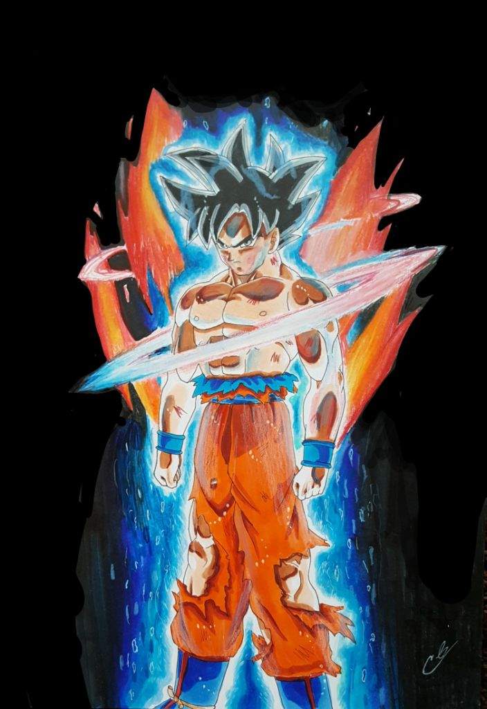 Ss Goku Collab Ultra Instinct Goku Dragonballz Amino