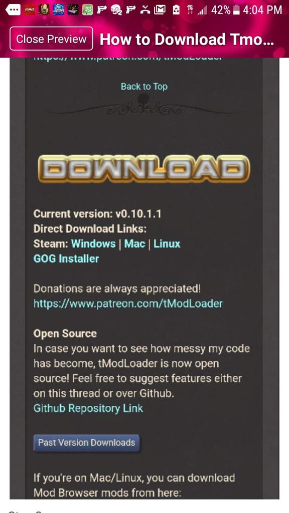 tmodloader download for mac