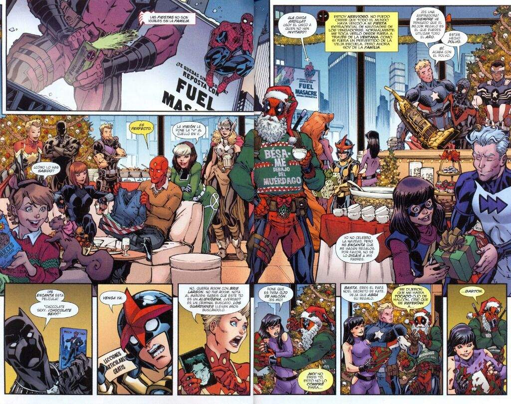 Spiderman/Deadpool: Especial de Navidad (Cómic Onl | Wiki | •Cómics• Amino