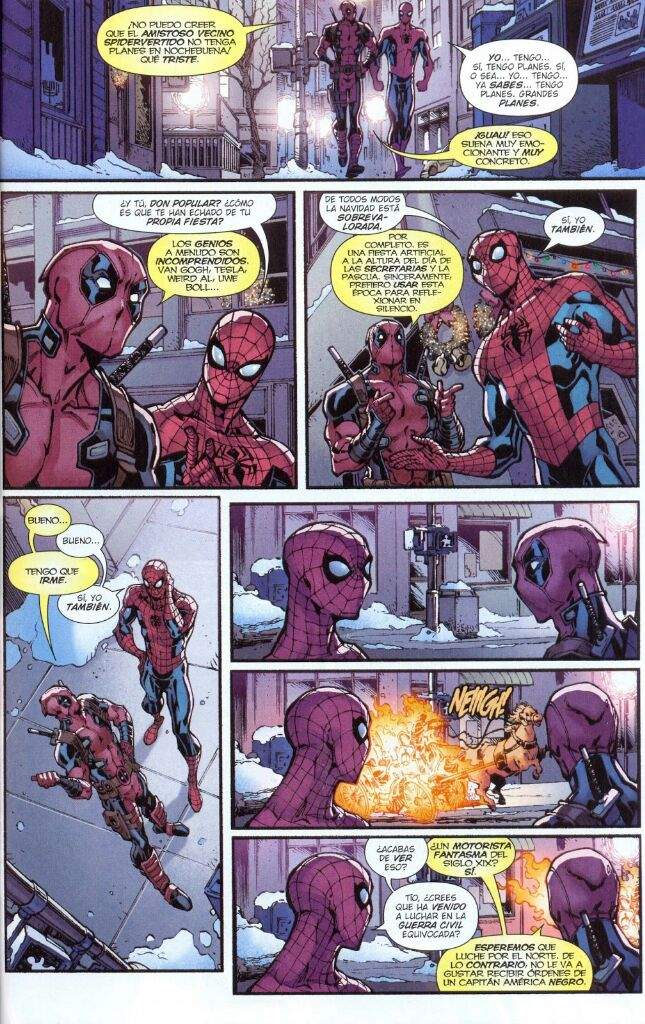 Spiderman/Deadpool: Especial de Navidad (Cómic Onl | Wiki | •Cómics• Amino