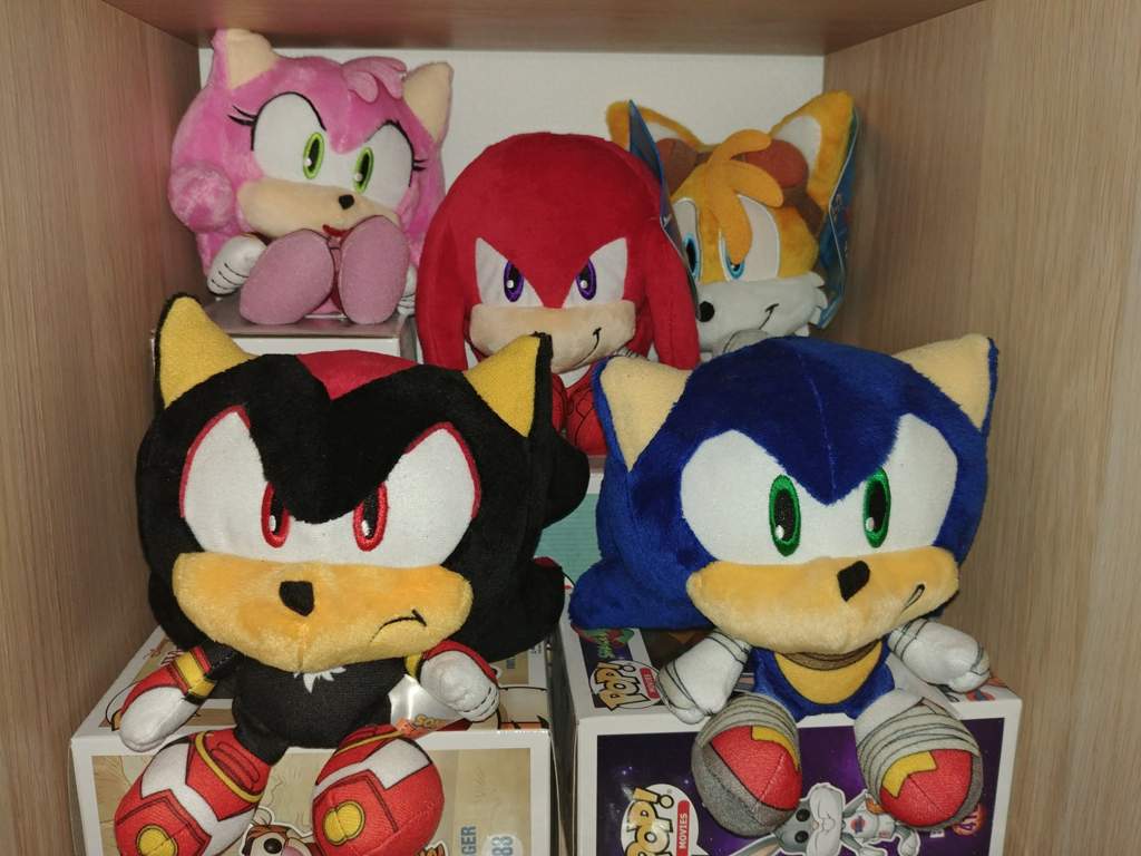 sonic boom big head plush